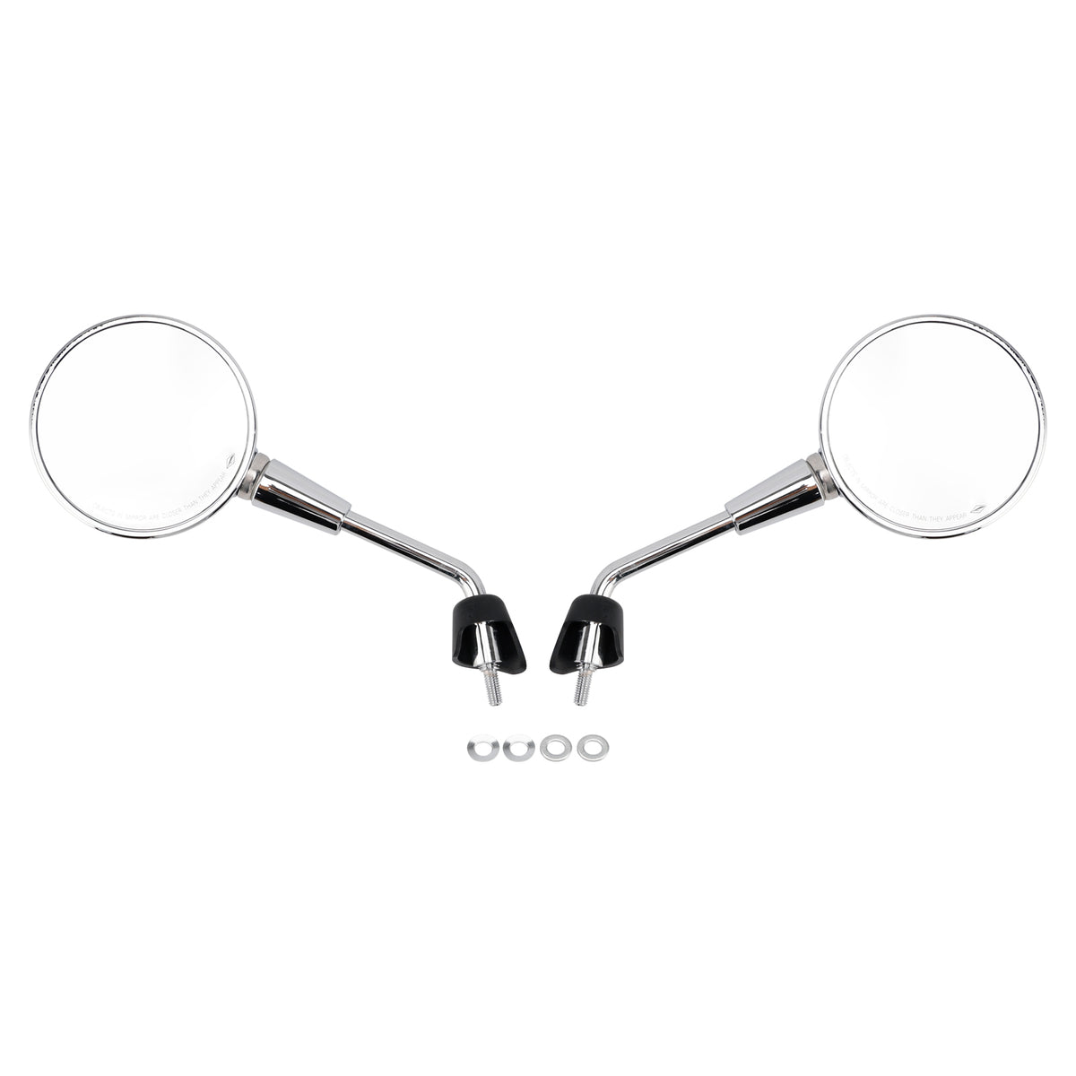 Vespa Primavera 50 125 150 Sprint GTS 125 300 HPE Chrome Mirror Set Shorty