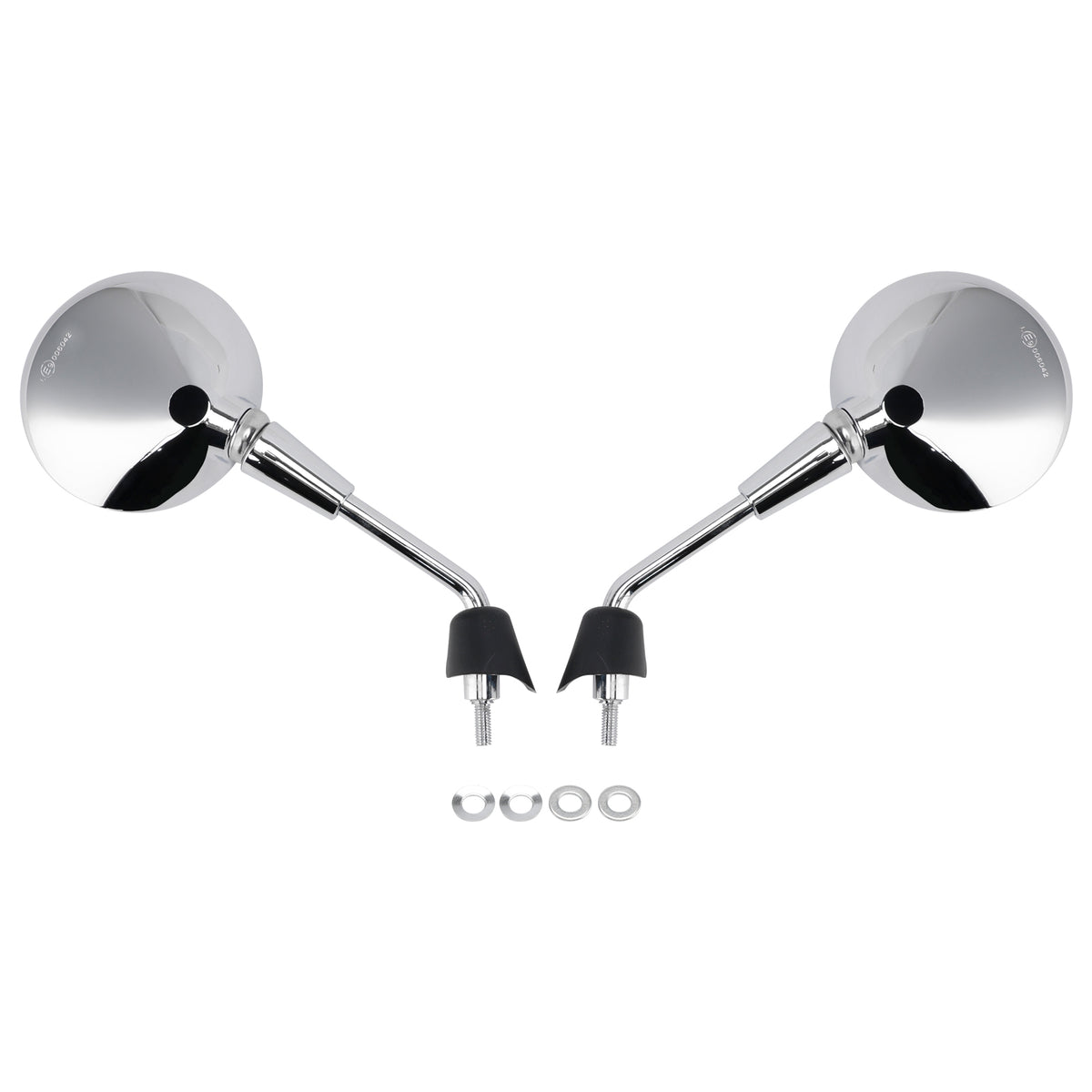 Vespa Primavera 50 125 150 Sprint GTS 125 300 HPE Chrome Mirror Set Shorty