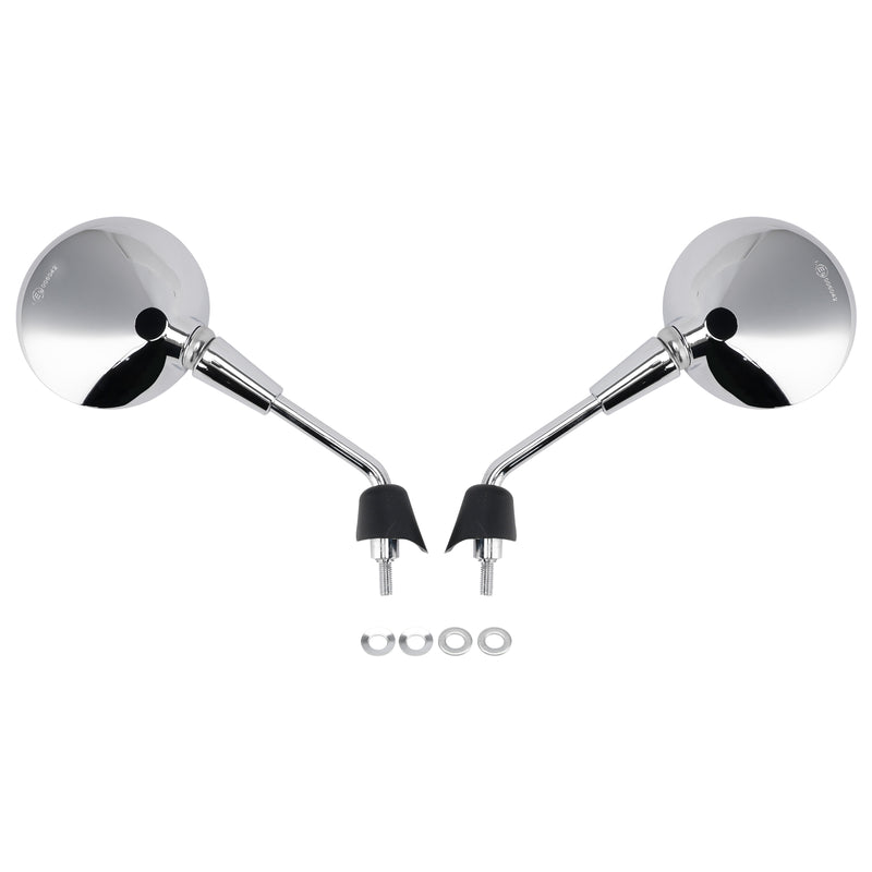 Vespa Primavera 50 125 150 Sprint GTS 125 300 HPE Chrome Mirror Set Shorty