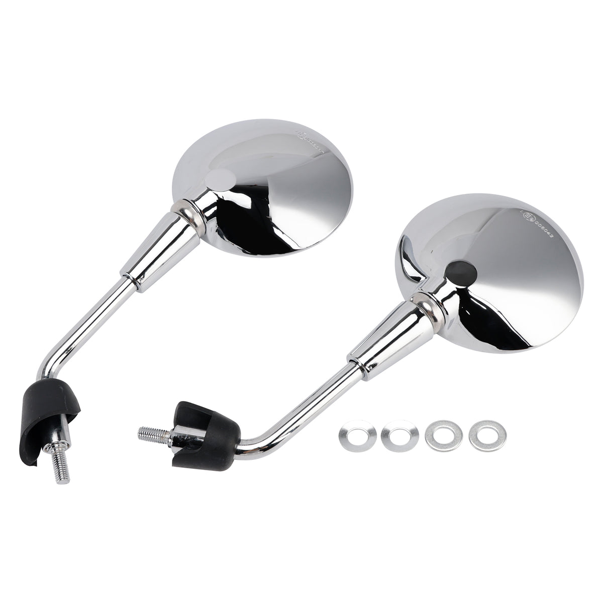 Vespa Primavera 50 125 150 Sprint GTS 125 300 HPE Chrome Mirror Set Shorty