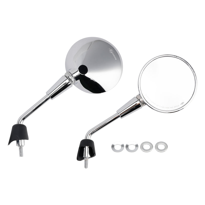 Vespa Primavera 50 125 150 Sprint GTS 125 300 HPE Chrome Mirror Set Shorty