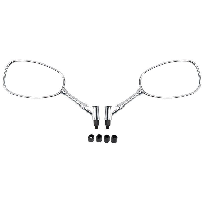 Honda VTX1300S 2003-2007 VTX1800C 2002-2006 Set of 2 Chrome Rearview Mirrors