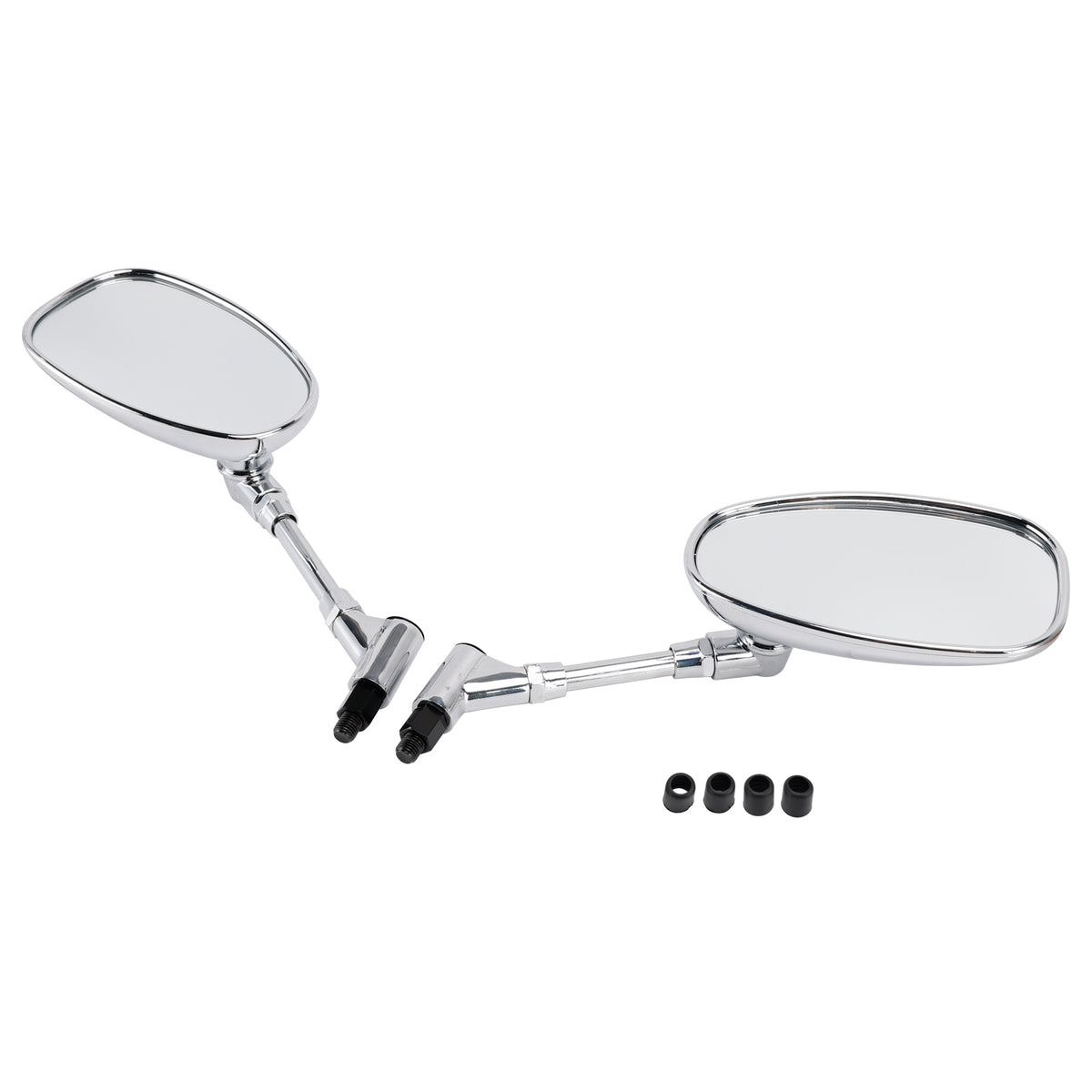 Honda VTX1300S 2003-2007 VTX1800C 2002-2006 Set of 2 Chrome Rearview Mirrors