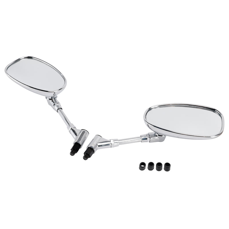 Honda VTX1300S 2003-2007 VTX1800C 2002-2006 Set of 2 Chrome Rearview Mirrors