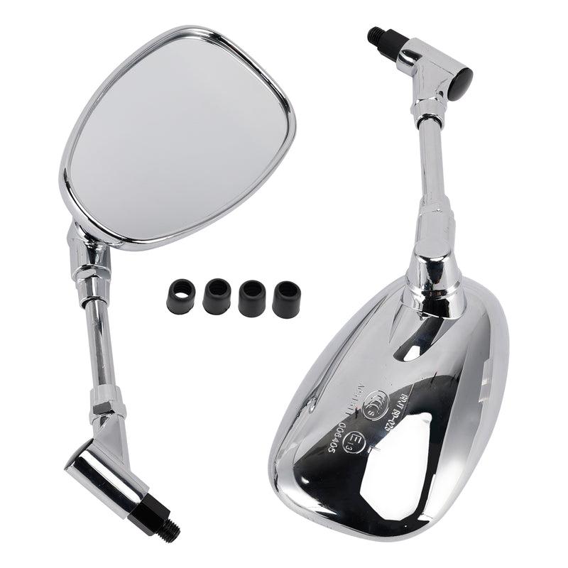 Honda VTX1300S 2003-2007 VTX1800C 2002-2006 Set of 2 Chrome Rearview Mirrors