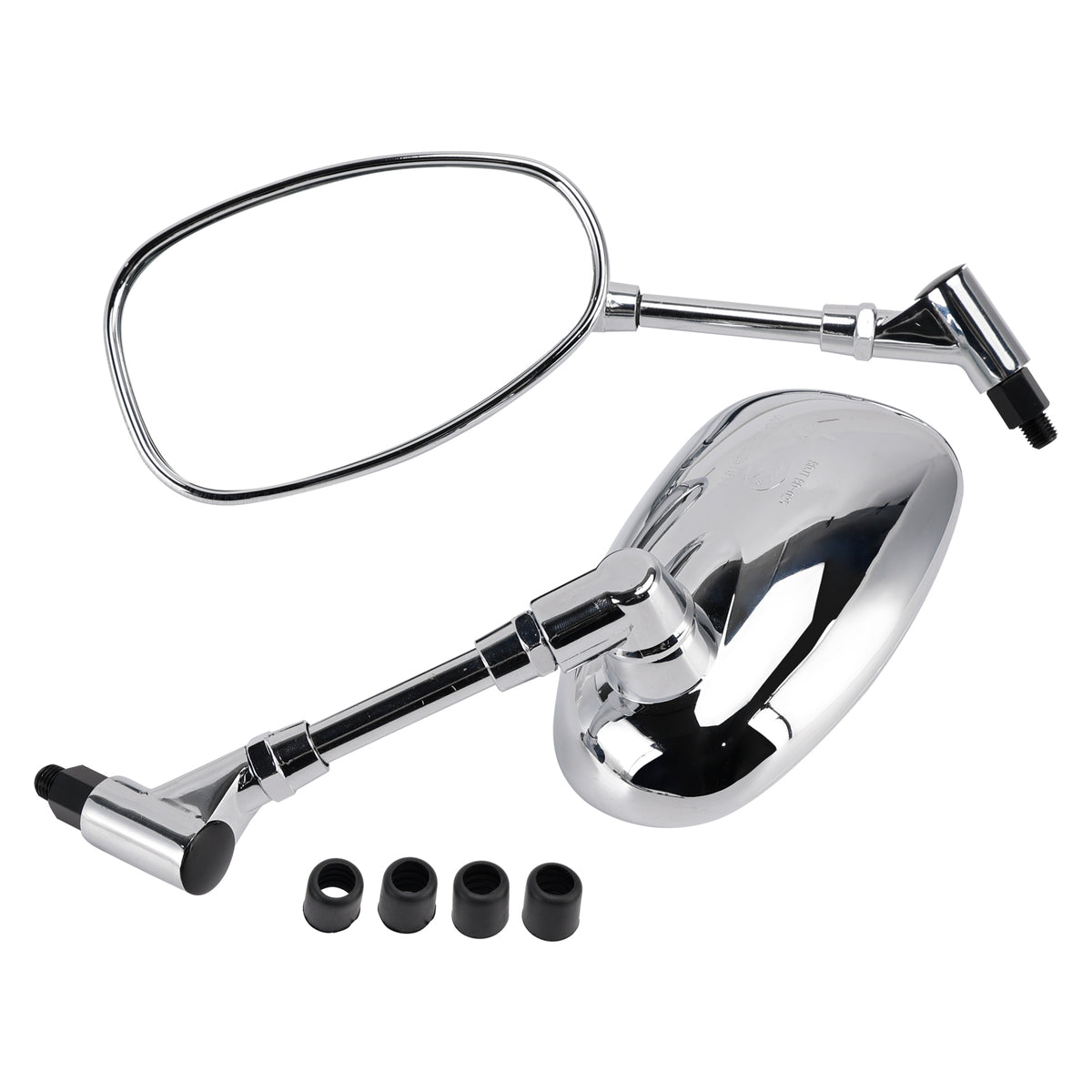 Honda VTX1300S 2003-2007 VTX1800C 2002-2006 Set of 2 Chrome Rearview Mirrors