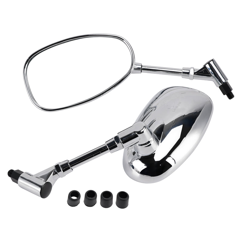 Honda VTX1300S 2003-2007 VTX1800C 2002-2006 Set of 2 Chrome Rearview Mirrors