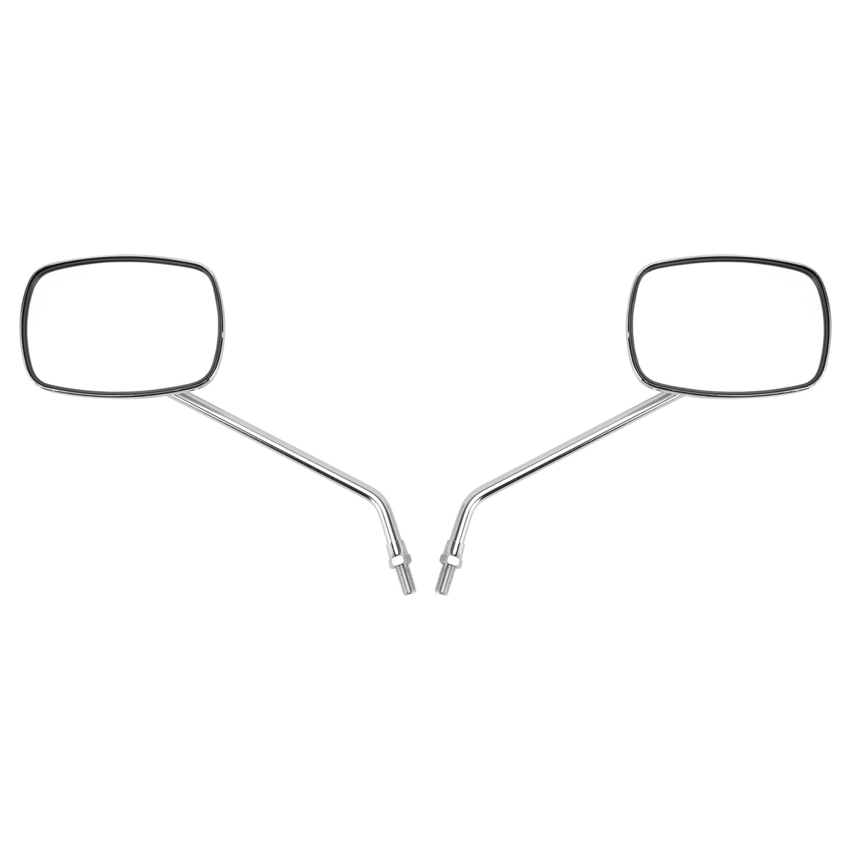 Piaggio Beverly 125 250 2004 2005 06 07 08 Chrome 10mm Rearview Mirror Set