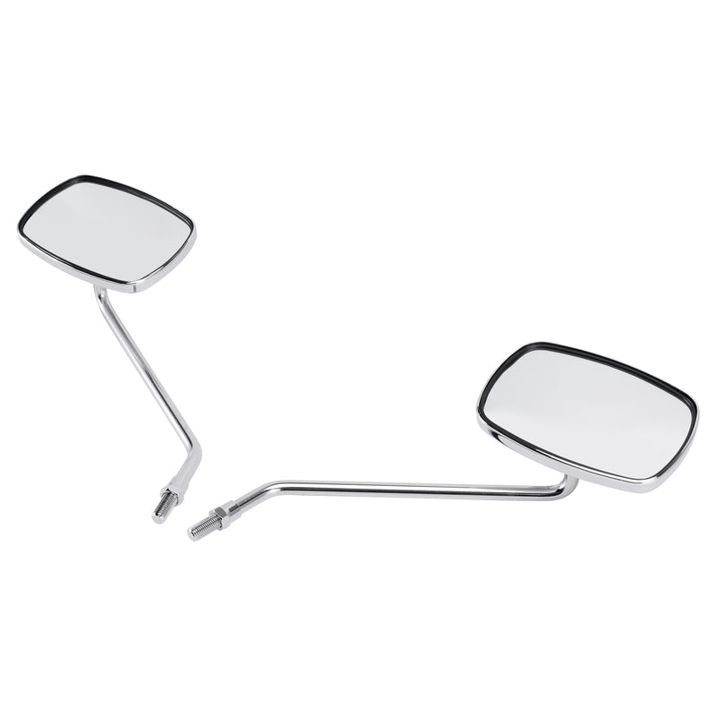 Piaggio Beverly 125 250 2004 2005 06 07 08 Chrome 10mm Rearview Mirror Set