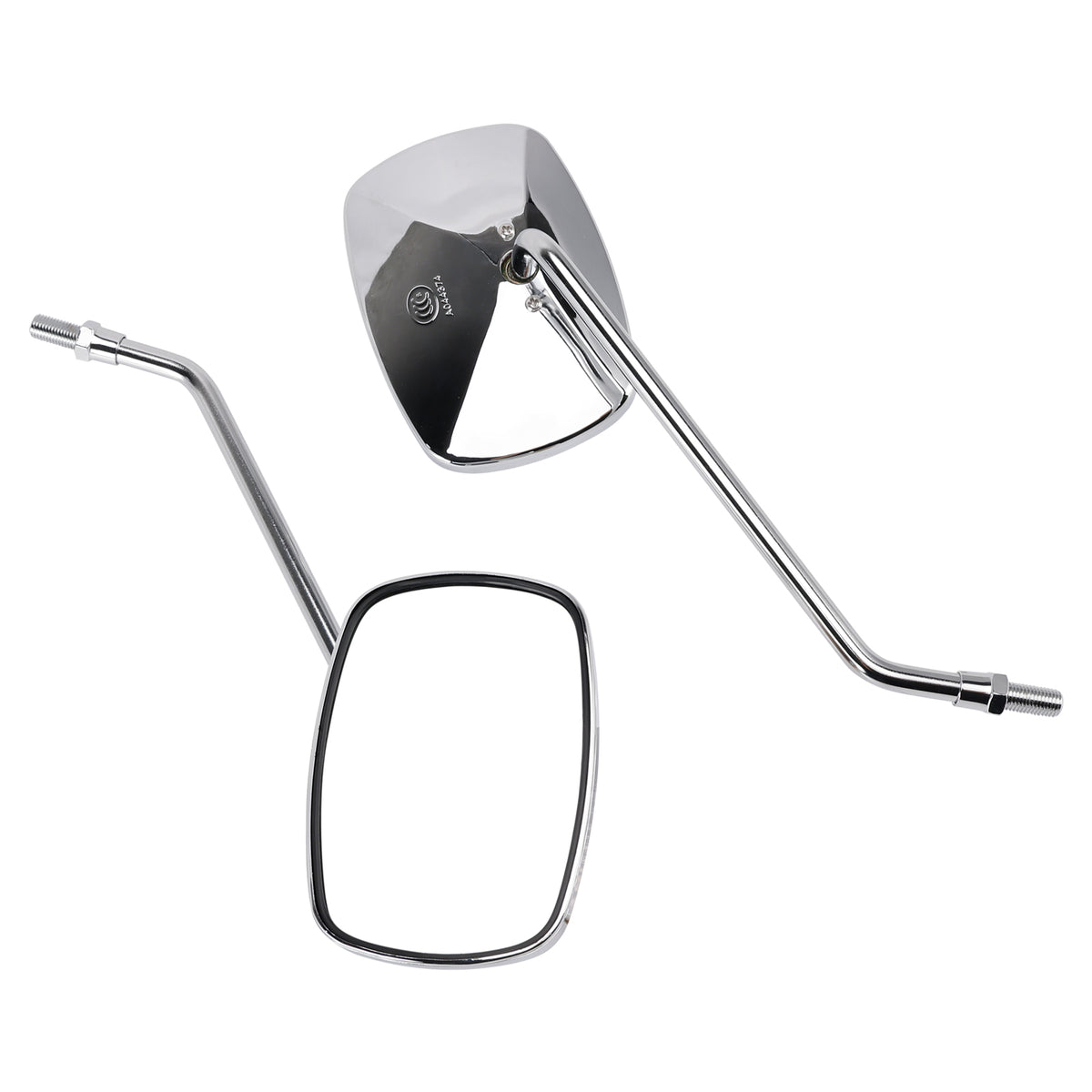 Piaggio Beverly 125 250 2004 2005 06 07 08 Chrome 10mm Rearview Mirror Set
