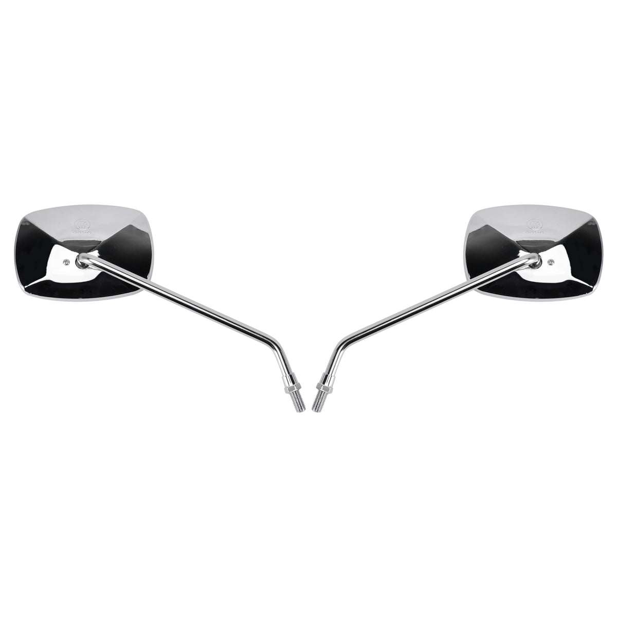 Piaggio Beverly 125 250 2004 2005 06 07 08 Chrome 10mm Rearview Mirror Set