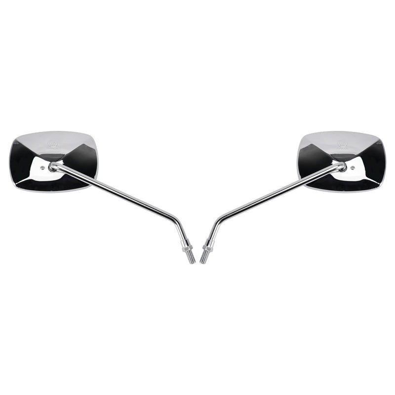 Piaggio Beverly 125 250 2004 2005 06 07 08 Chrome 10mm Rearview Mirror Set