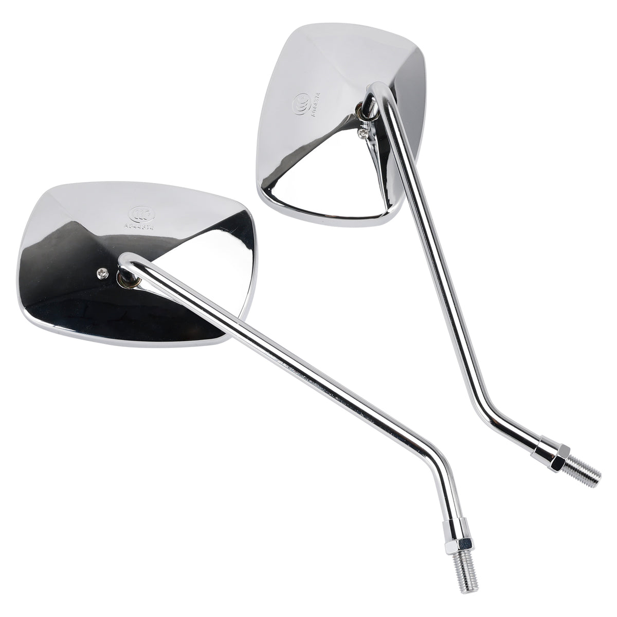 Piaggio Beverly 125 250 2004 2005 06 07 08 Chrome 10mm Rearview Mirror Set
