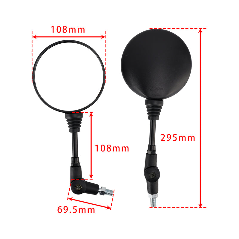 SMC 640 690 990 1290 Adventure 390 Enduro EXC SXC XCF Folding Mirrors Set