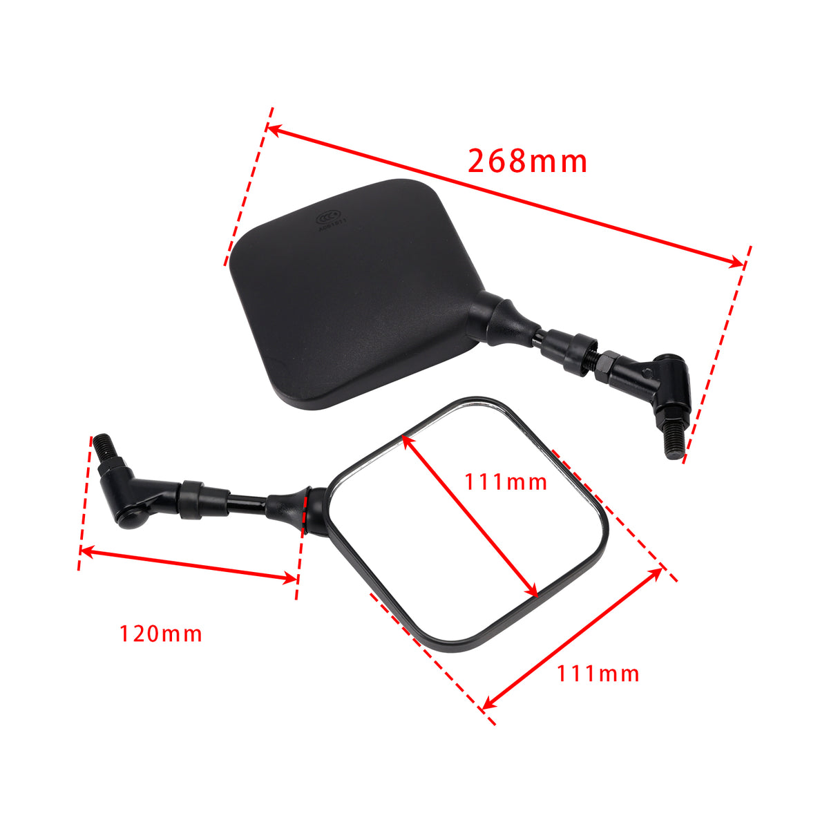 Suzuki DR200 DR250 DR350 DR 200 250 350 DRZ400 S SM DR650 S SE Mirrors Set