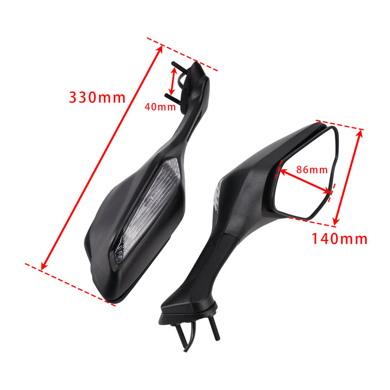 Honda CBR1000RR SP CBR1000RR-R 2017-2026 Rear View Mirror with Turn Signals