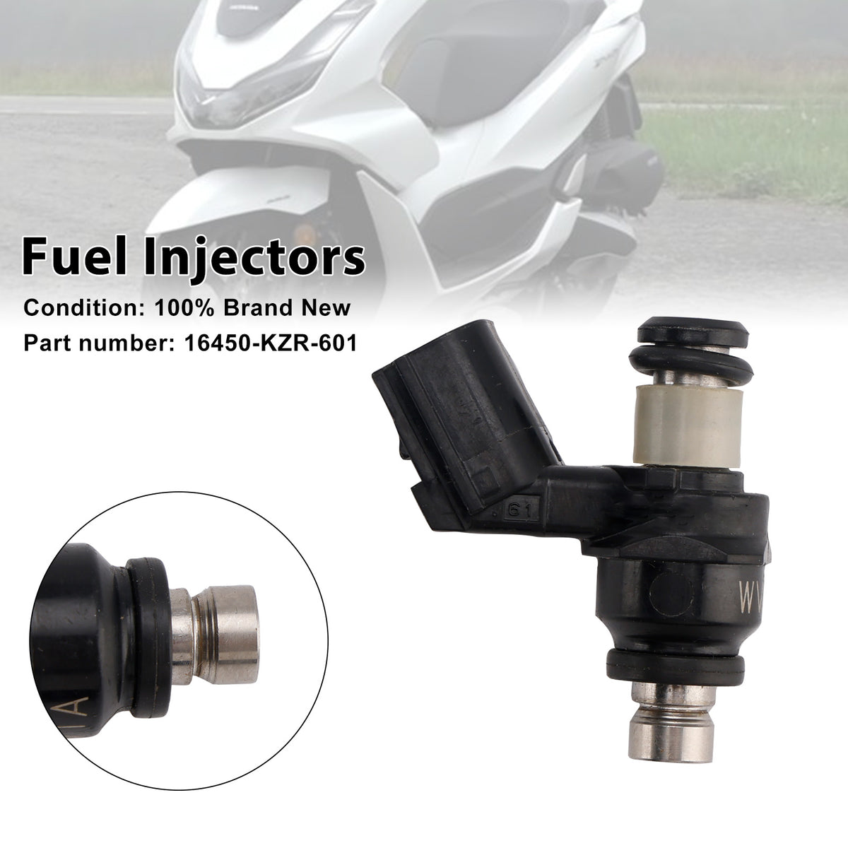 Honda PCX 2012-2014 SH125 2013-2016 16450-KZR-601 Fuel Injectors