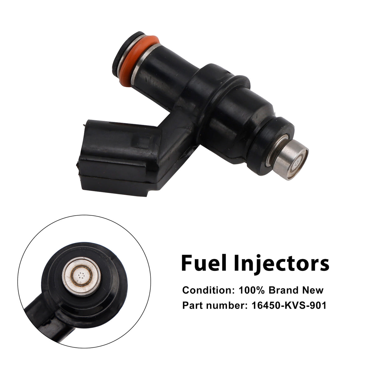 Honda CBR125R CBR125 CBR125RS CBR125RT 2011-2020 16450-KVS-901 Fuel Injectors