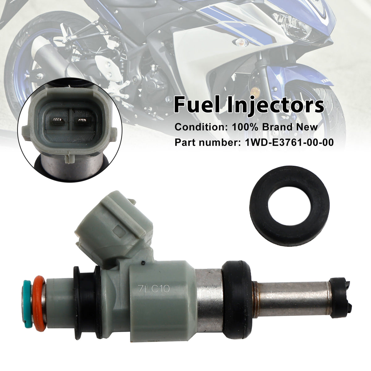 Yamaha YZF-R3 2015-2022 1WD-E3761-00-00 Fuel Injectors