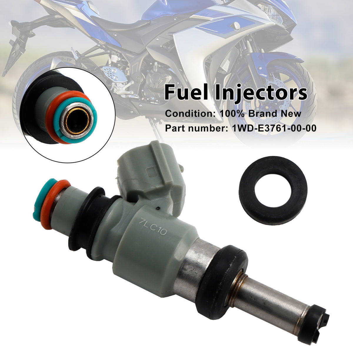 Yamaha YZF-R3 2015-2022 1WD-E3761-00-00 Fuel Injectors