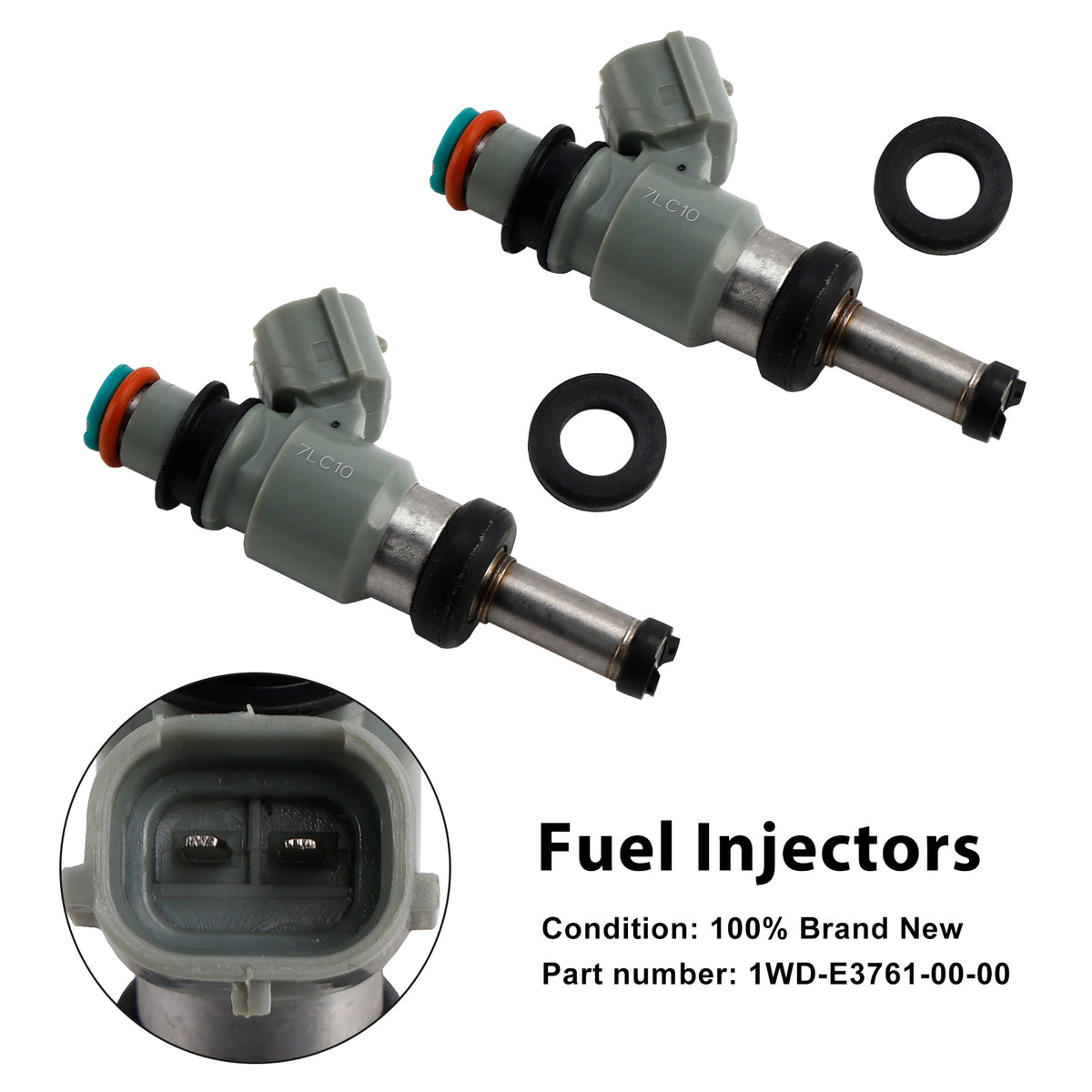 Yamaha YZF-R3 2015-2022 2PCS 1WD-E3761-00-00 Fuel Injectors