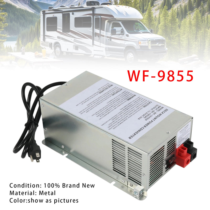 RV Trailer Camper 12V WF-9855 Converter 55 Amp Power Converter Charger