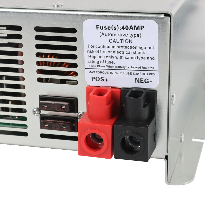 RV Trailer Camper 12V WF-9855 Converter 55 Amp Power Converter Charger