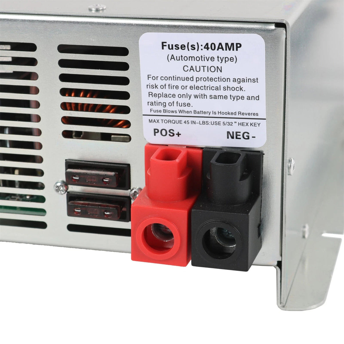 RV Trailer Camper 12V WF-9855 Converter 55 Amp Power Converter Charger