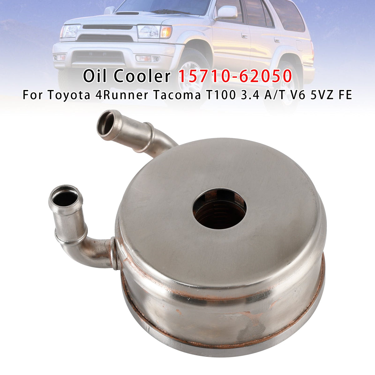 1996-2004 TOYOTA Tacoma A/T 3.4L V6 5VZ 5VZ-FE Oil Cooler 15710-62050