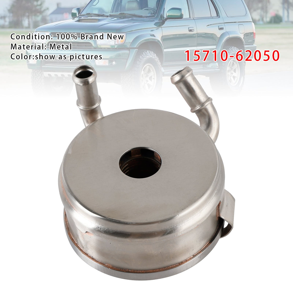 1996-2002 TOYOTA 4Runner A/T 3.4L V6 5VZ 5VZ-FE Oil Cooler 15710-62050