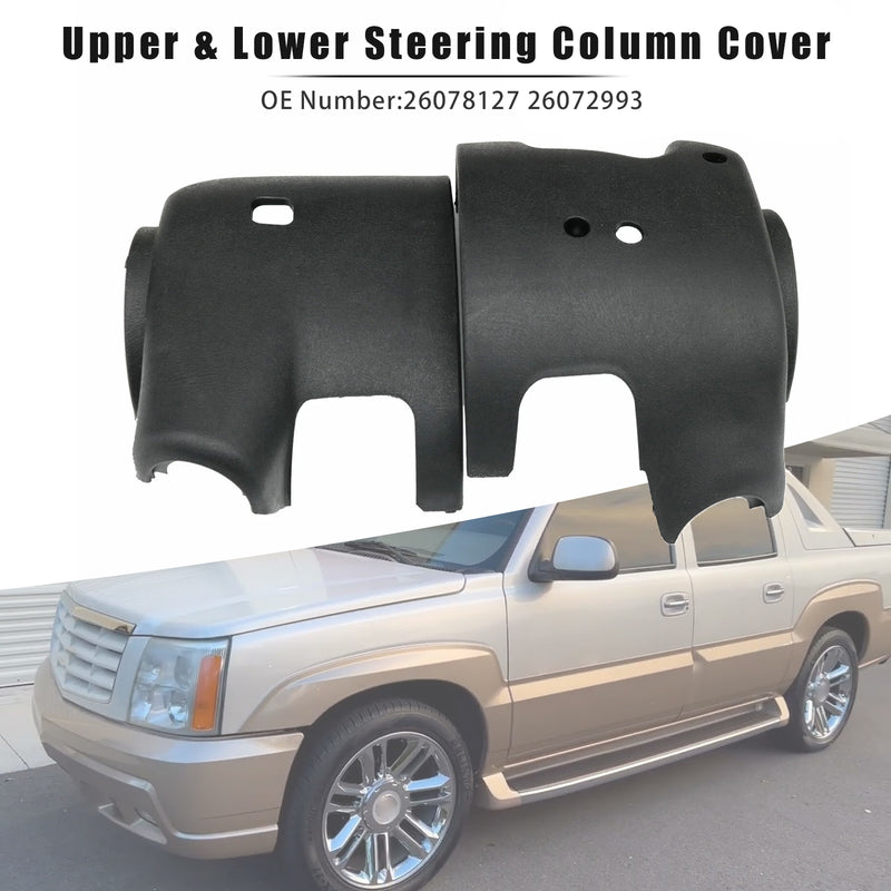 Chevy Tahoe Suburban GMC Yukon Upper & Lower Steering Column Cover 26078127