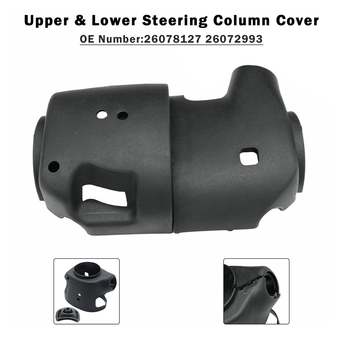 Chevy Tahoe Suburban GMC Yukon Upper & Lower Steering Column Cover 26078127