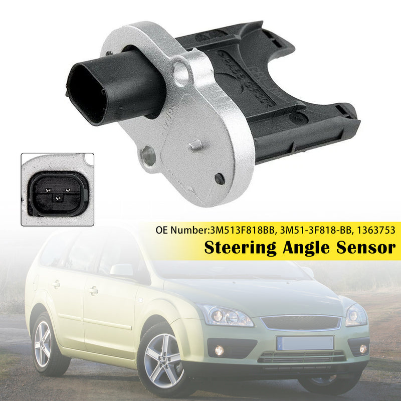 Ford C-Max (DM2) Focus Mk2 2004-2012 Steering Angle Sensor 3M513F818BB