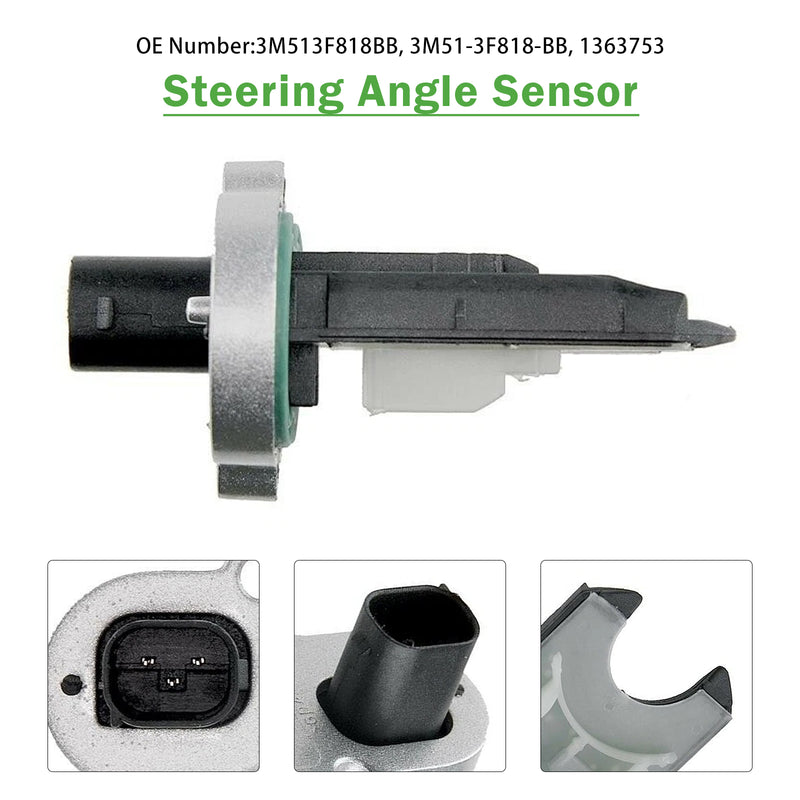 Ford C-Max (DM2) Focus Mk2 2004-2012 Steering Angle Sensor 3M513F818BB