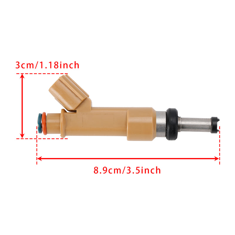 Toyota Auris Corolla 1.8L 23250-39146 23250-0T020 1PCS Fuel Injector