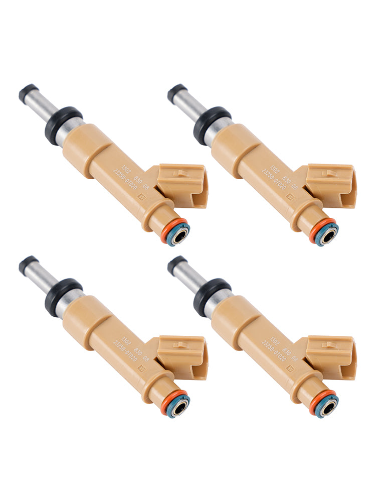 Toyota Auris Corolla 1.8L 23250-39146 23250-0T020 4PCS Fuel Injector