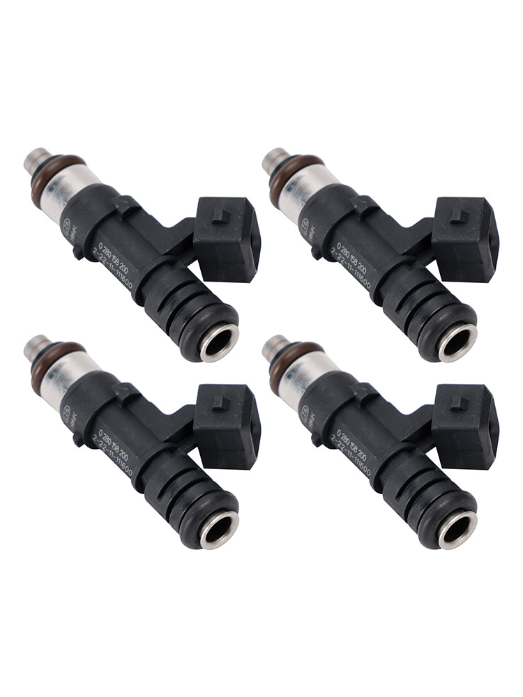 Ford B C-Max Fiesta Focus Fusion Mondeo Puma 0280158200 4PCS Fuel Injector