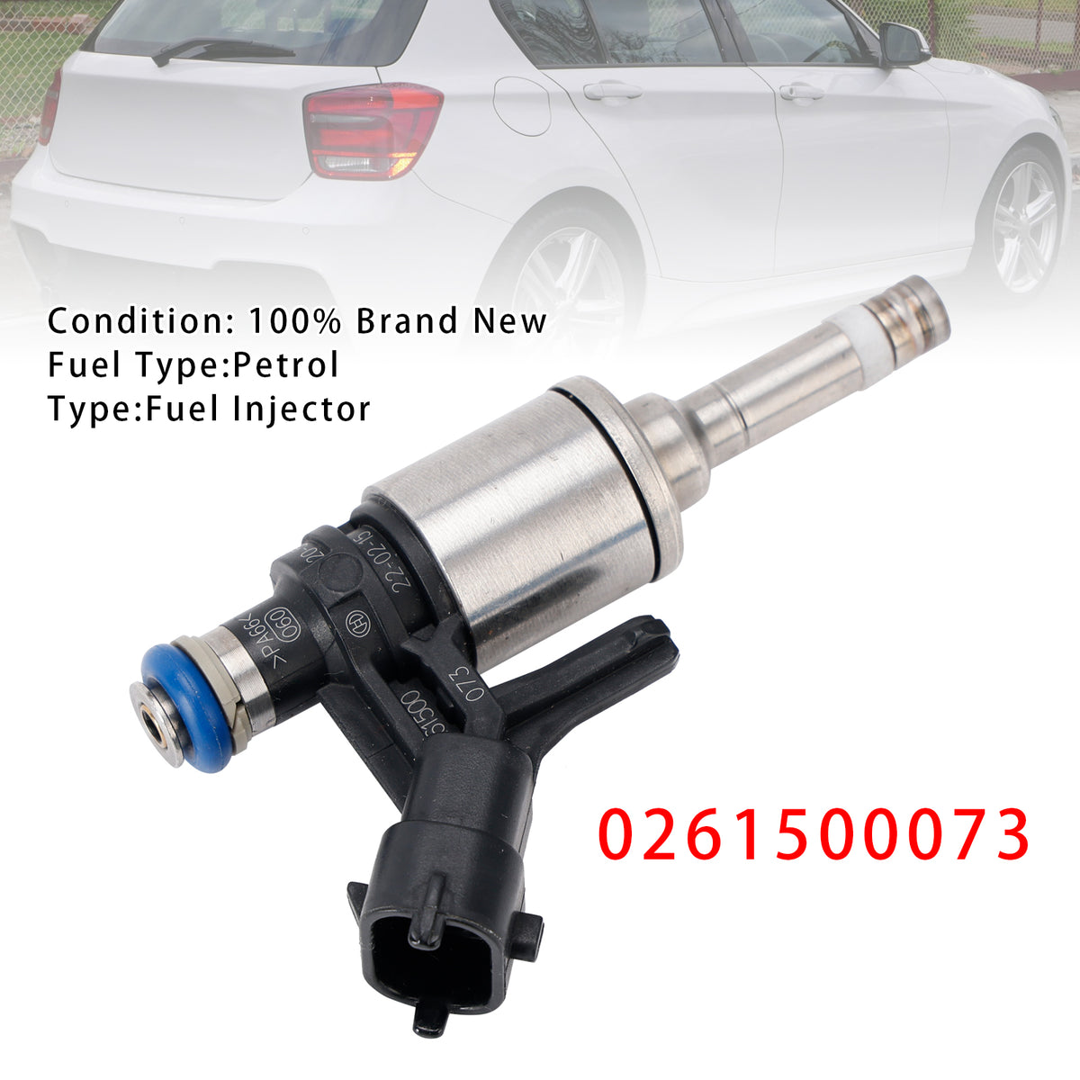 BMW F21 F30 MINI R55 R56 R60 Peugeot CITRO?N 0261500073 1PCS Fuel Injector