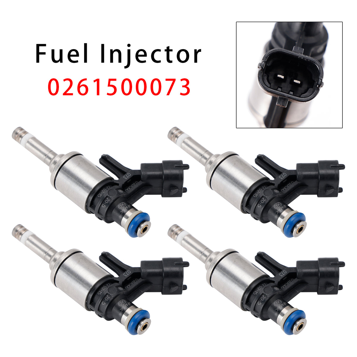 BMW F21 F30 MINI R55 R56 R60 Peugeot CITRO?N 0261500073 4PCS Fuel Injector