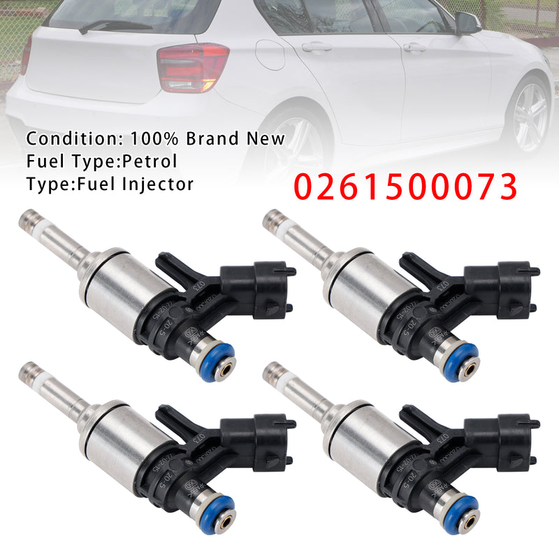 BMW F21 F30 MINI R55 R56 R60 Peugeot CITRO?N 0261500073 4PCS Fuel Injector