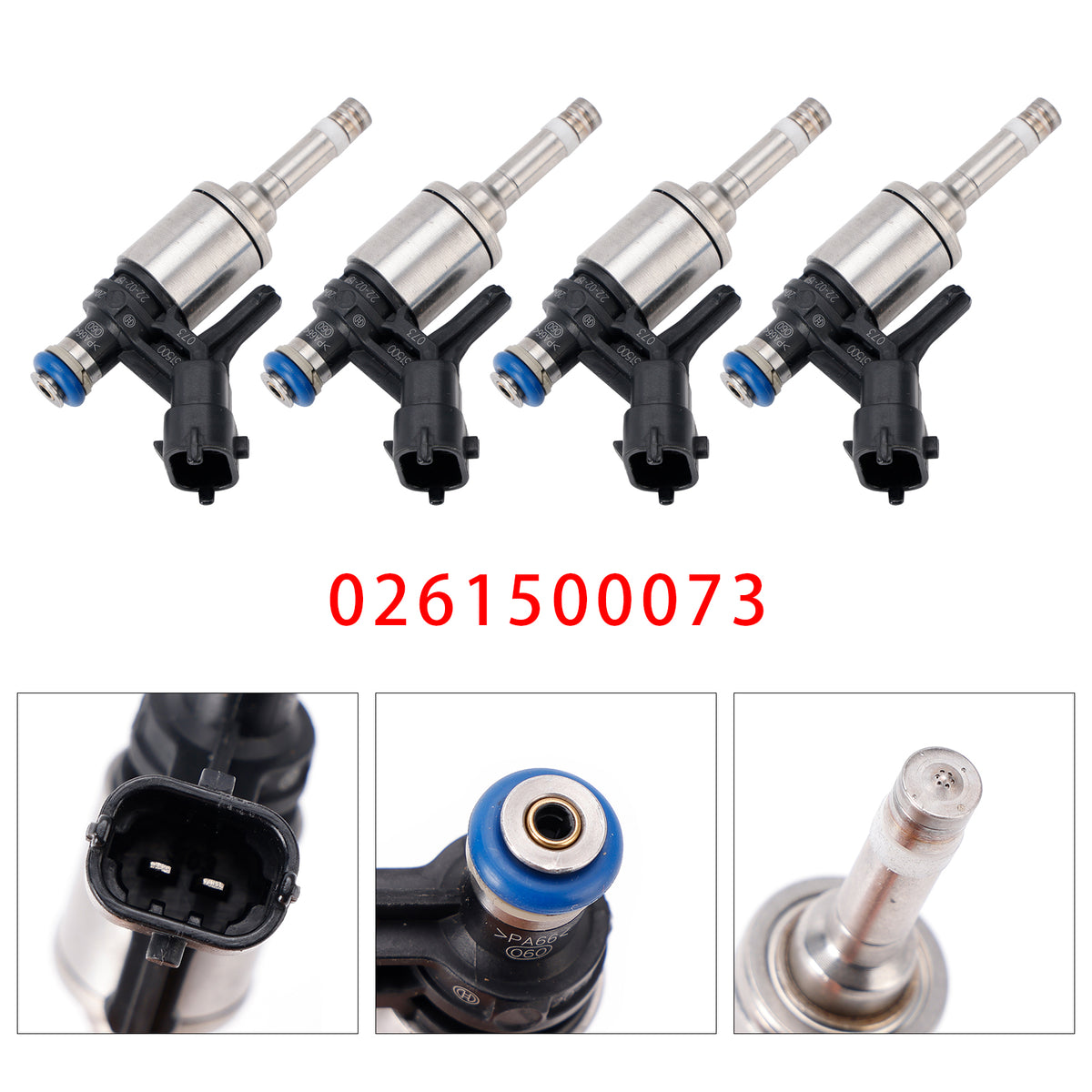 BMW F21 F30 MINI R55 R56 R60 Peugeot CITRO?N 0261500073 4PCS Fuel Injector