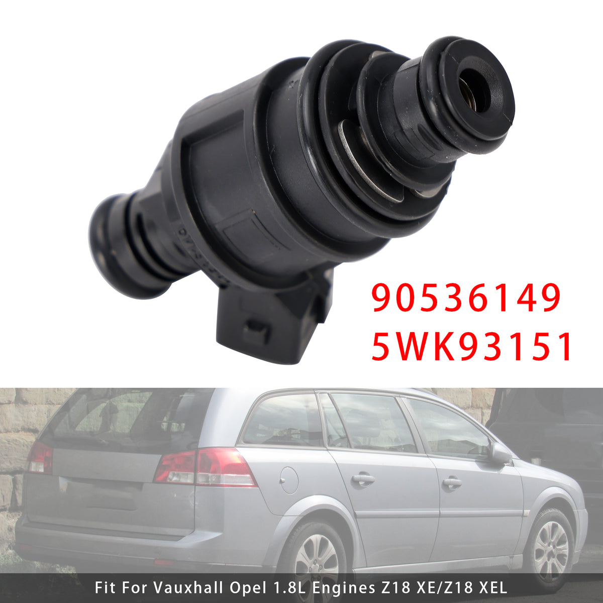 Vauxhall Astra Vectra Zafira 1.8L 90536149 5WK93151 1PCS Fuel Injector