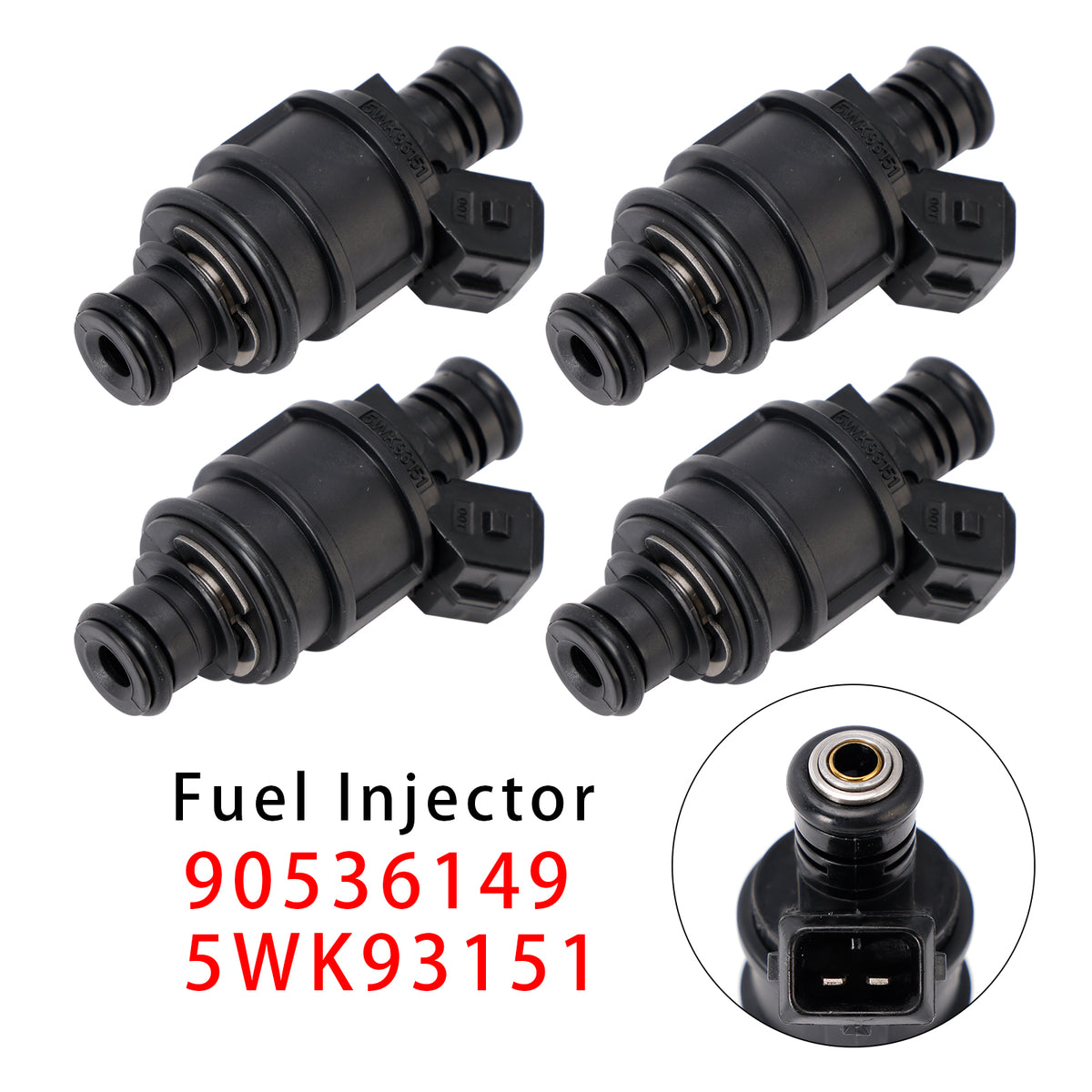 Vauxhall Astra Vectra Zafira 1.8L 90536149 5WK93151 4PCS Fuel Injector