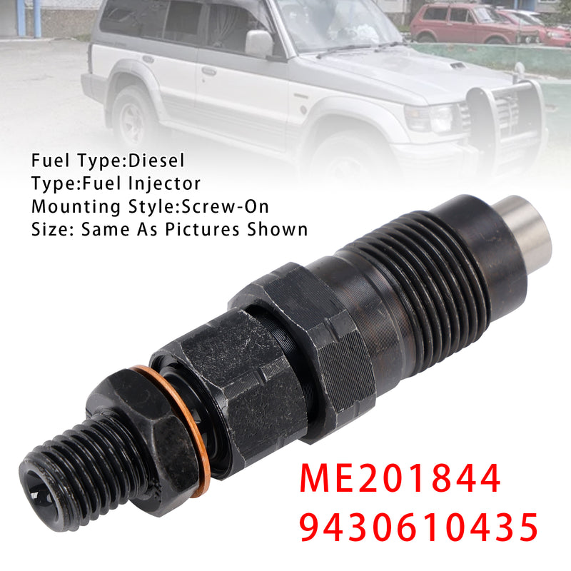Mitsubishi Delica Pajero 4M40 4M40T 2.8L ME201844 1PCS Fuel Injector