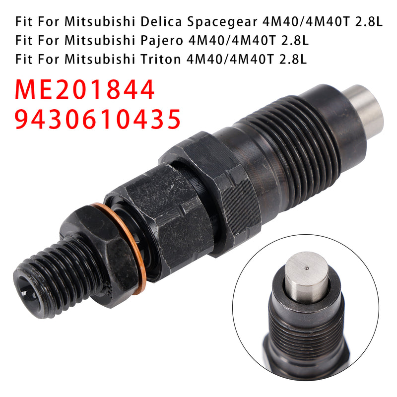 Mitsubishi Delica Pajero 4M40 4M40T 2.8L ME201844 1PCS Fuel Injector