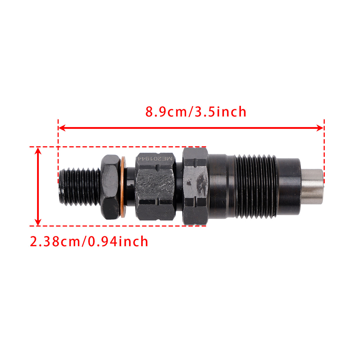 Mitsubishi Delica Pajero 4M40 4M40T 2.8L ME201844 4PCS Fuel Injector