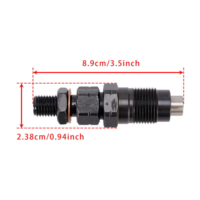Mitsubishi Delica Pajero 4M40 4M40T 2.8L ME201844 4PCS Fuel Injector