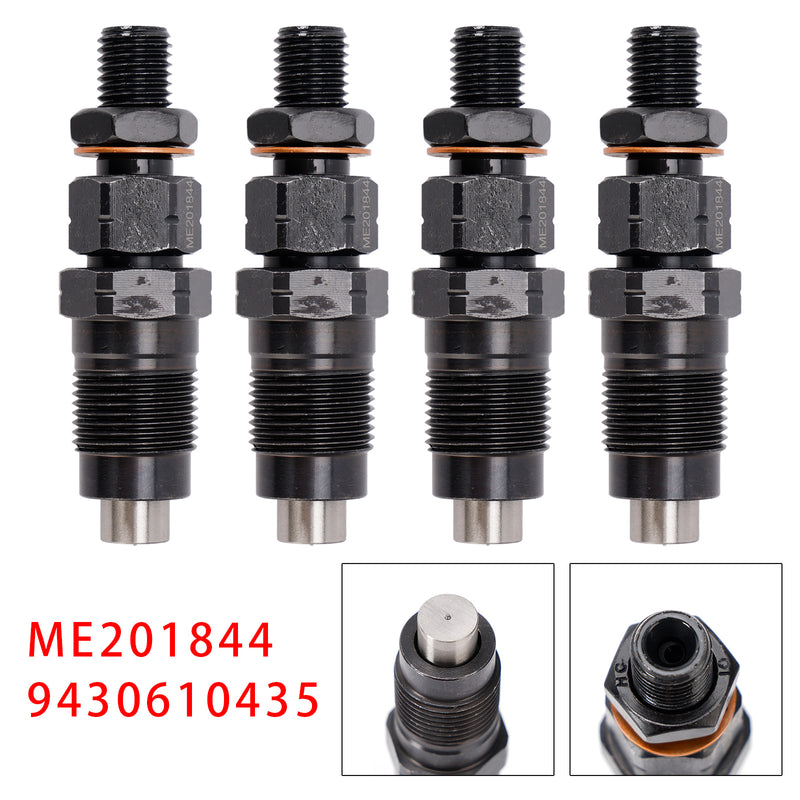 Mitsubishi Delica Pajero 4M40 4M40T 2.8L ME201844 4PCS Fuel Injector
