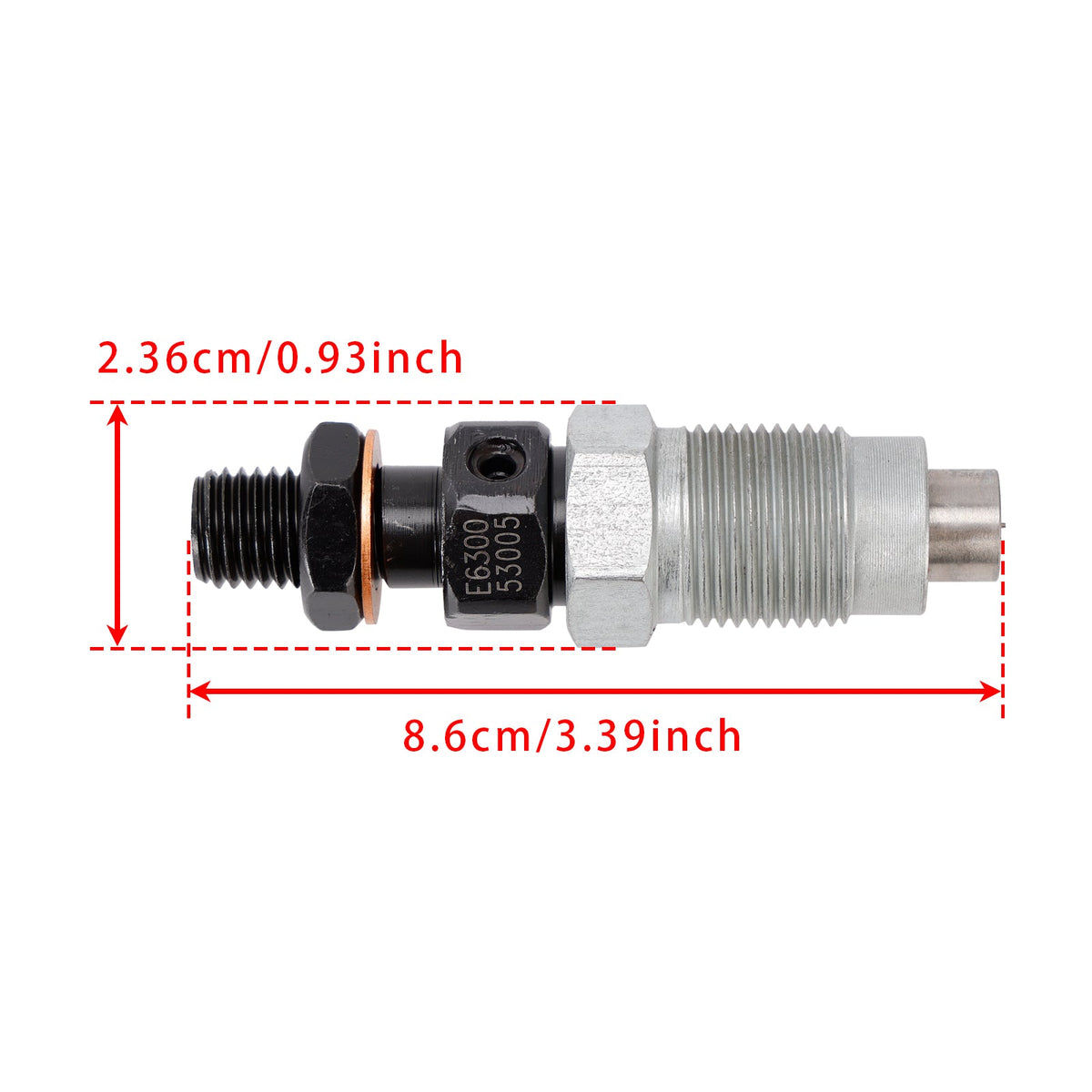 3PCS E6300-53005 Fuel Injector For Kioti Tractors Daedong DK45 CK22 E6300-53004