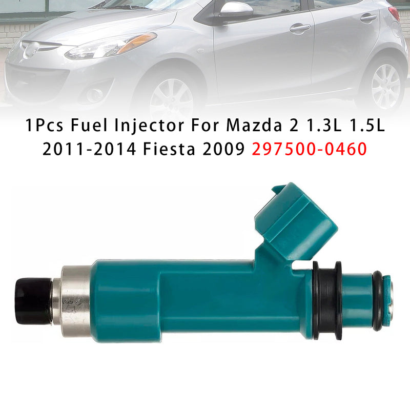 Mazda 2 1.3L 1.5L 2011-2014 Fiesta 2009 297500-0460 1PCS Fuel Injector